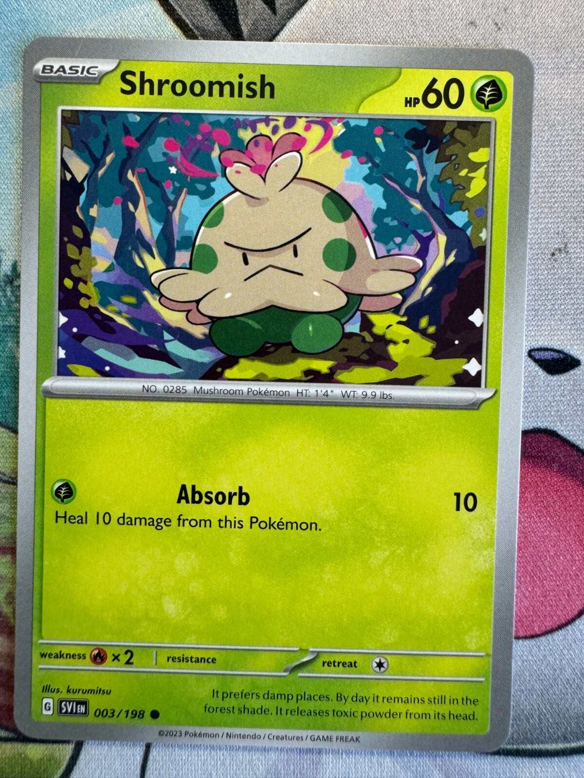 Shroomish Non Holo English Pokemon TCG BKI846