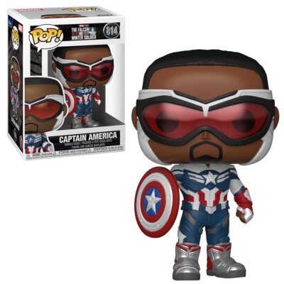 The Falcon & Winter Soldier Captain America Vinyl POP! Figure #814