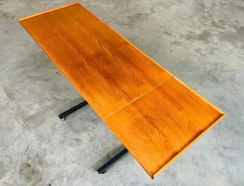 Labofa Mobler Teak Drop-Leaf danese moderno vassoio server carrello - Danimarca 1970 circa - Foto 11 di 15