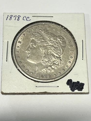 1878-CC Morgan Silver Dollar $1 - AU