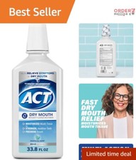 Soothing Mint Dry Mouth Anticavity Mouthwash - Dentist Recommended, 33.8 fl. oz