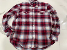 Gap Pendelton Long sleeve Plaid Button Top Sz S AK98