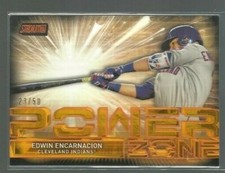  2017 Stadium Club Power Zone Orange #PZEE Edwin Encarnacion 23/50 (ref 67517)