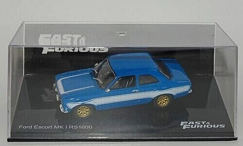FORD ESCORT MK1 RS 1600 (1970) fast And furious 1/43 New in box american car - Picture 1 of 1