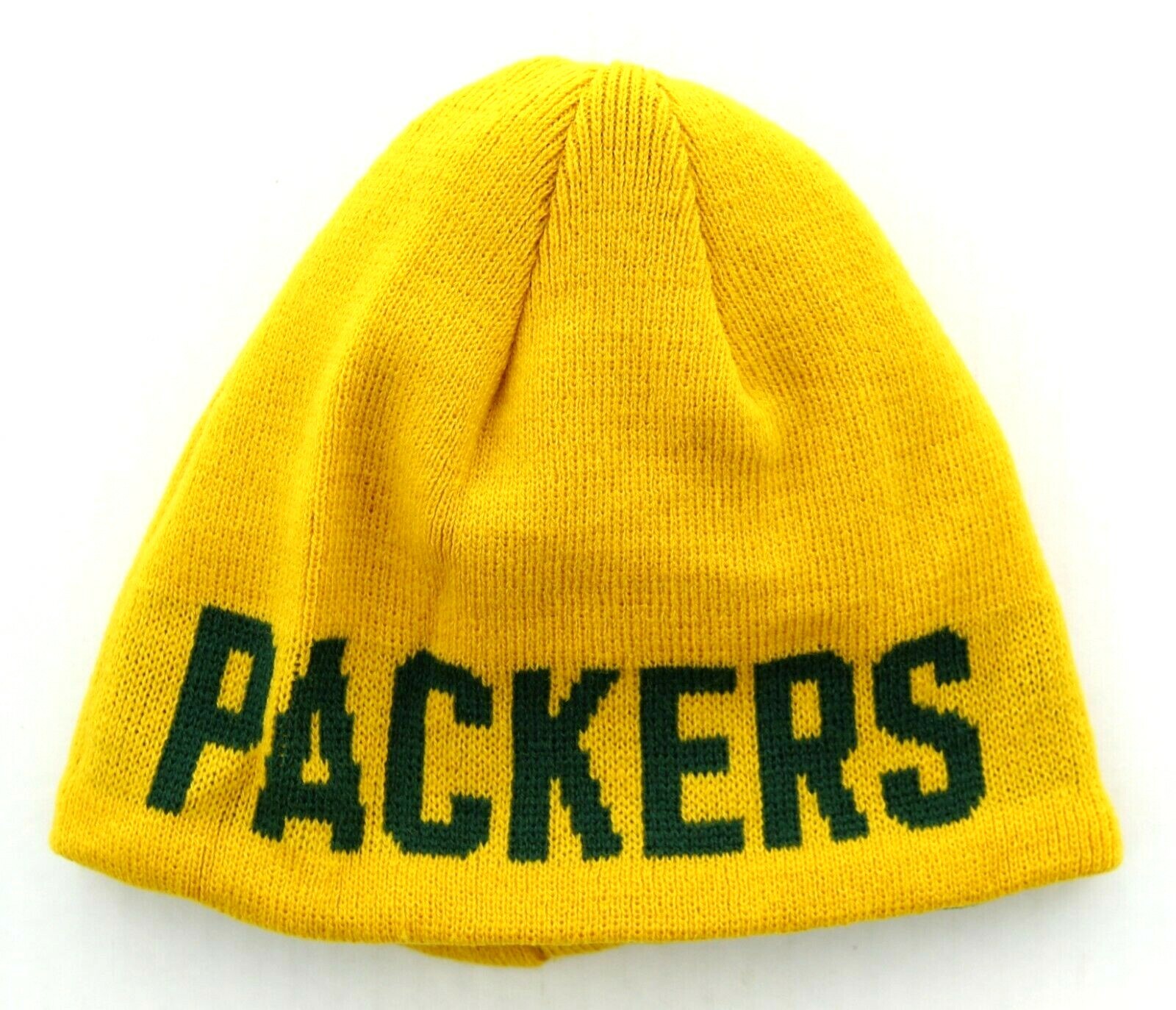 OTS Green Bay Packers Hat, NFL Youth Child Reversible Trenton Beanie