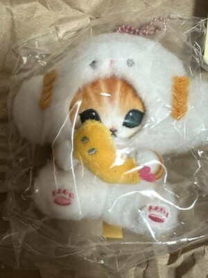 mofusand × Sanrio Characters Plush Mini Mascot Key Chain Cogimyun