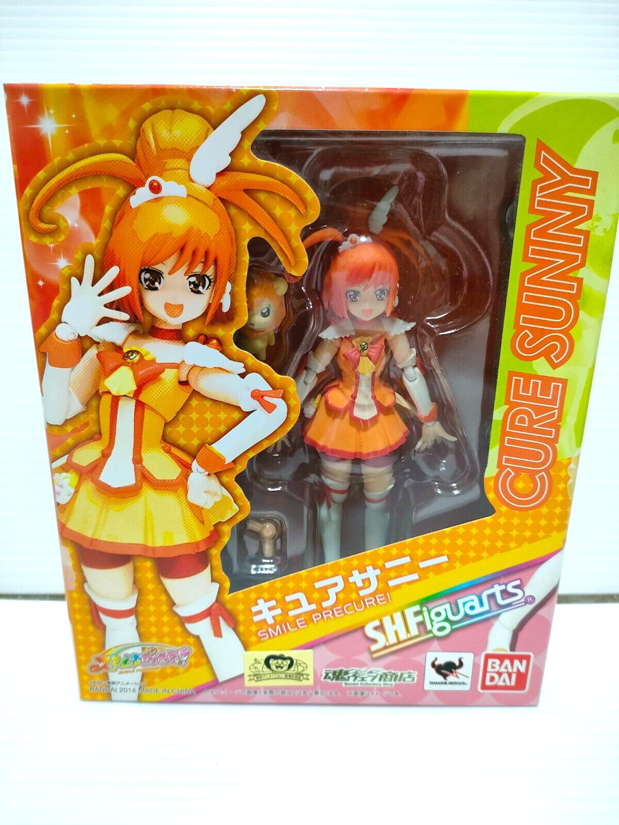 Smile PreCure! Glitter Force Cure Sunny Action Figure BANDAI