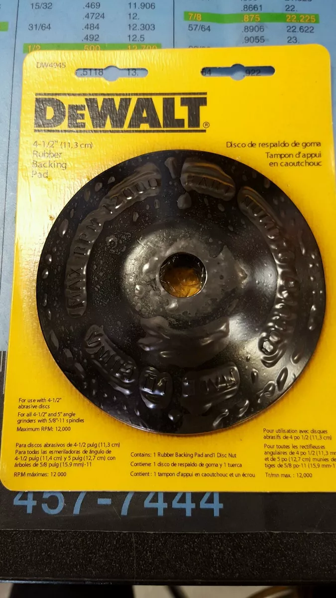 DEWALT DW4945 4 1 2