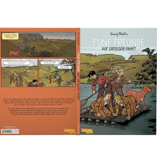 Fünf Freunde Comic 1-7 HC (aus Liste wählen) - Carlsen Comics, Enid Blyton - 第 46/51 張圖片