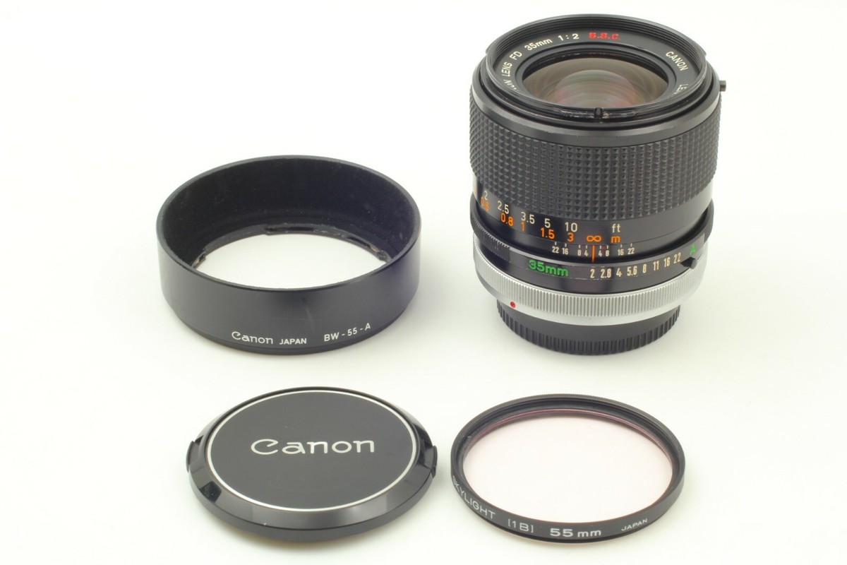 CANON FD 35mm f2 S.S.C キャノン Canon FD 35mm f2 S.S.C. Review - Lens Legend