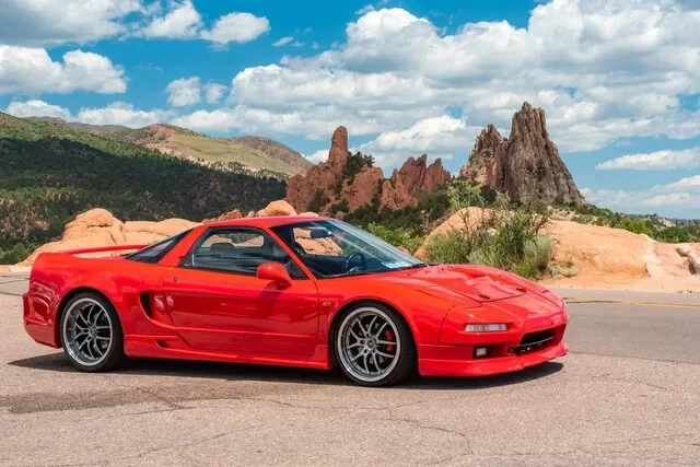 HONDA Genuine ACURA 91-96 NSX NA1 Clear Front Bumper Lenses Lights Set Japan - Image 2 of 4