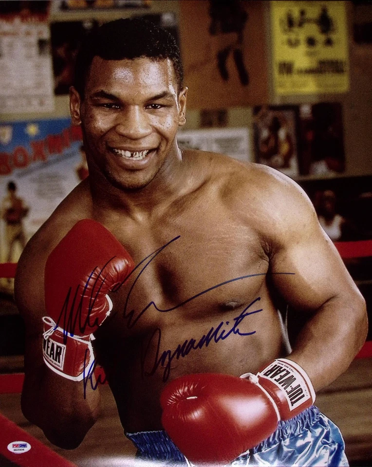 Mike Tyson Signed Kid Dynamite 16x20 Photo PSA/DNA COA Boxing Picture Autograph - Image 2 of 4