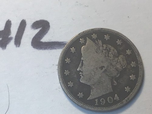 1904 Liberty Head V Nickel, 1 Coin - Picture 23 of 24