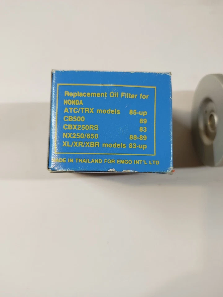 FILTRO DE ACEITE HONDA TRX250X ATC250SX XR600R EMGO 10-99200 Foto 3 de 3