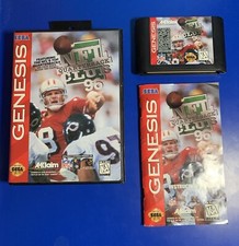 NFL Quarterback Club 96 (Sega Genesis, 1995) CIB Complete w/Manual Tested