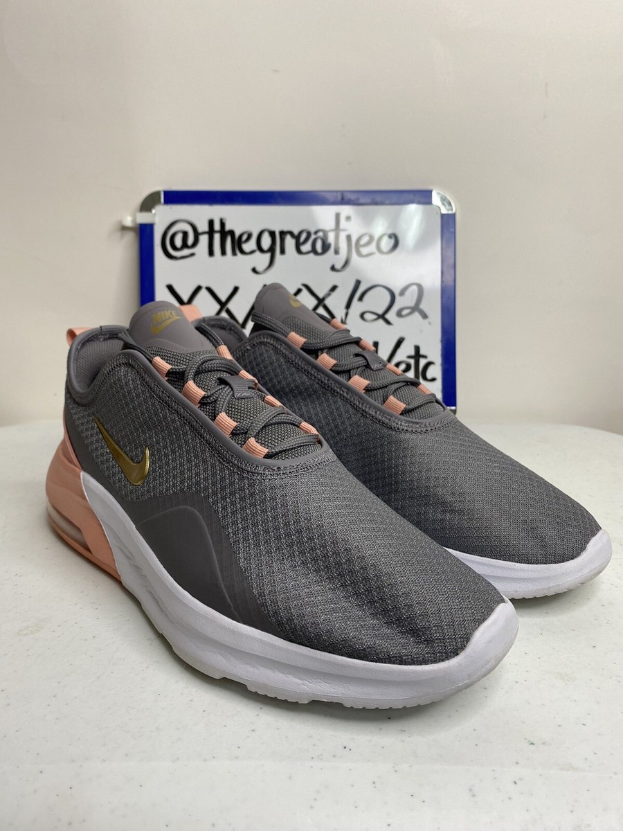 Nike Womens Air Max Motion CU4925-001 Gray Running Shoes Lace Up Low Top  Sz 11