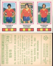 PANINI FOOTBALLERS 1978/79 *STICKER FIGURE* N.378*NEW