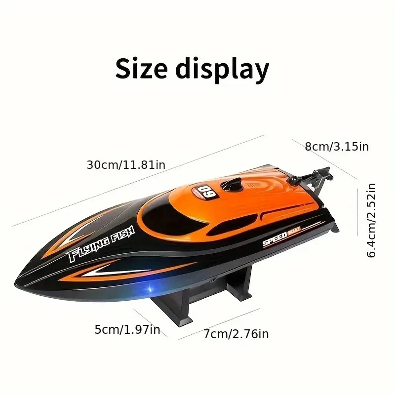 2.4G Speed Remote Control Motor Speedboat - Up to 25km/hr, - Image 2 of 4
