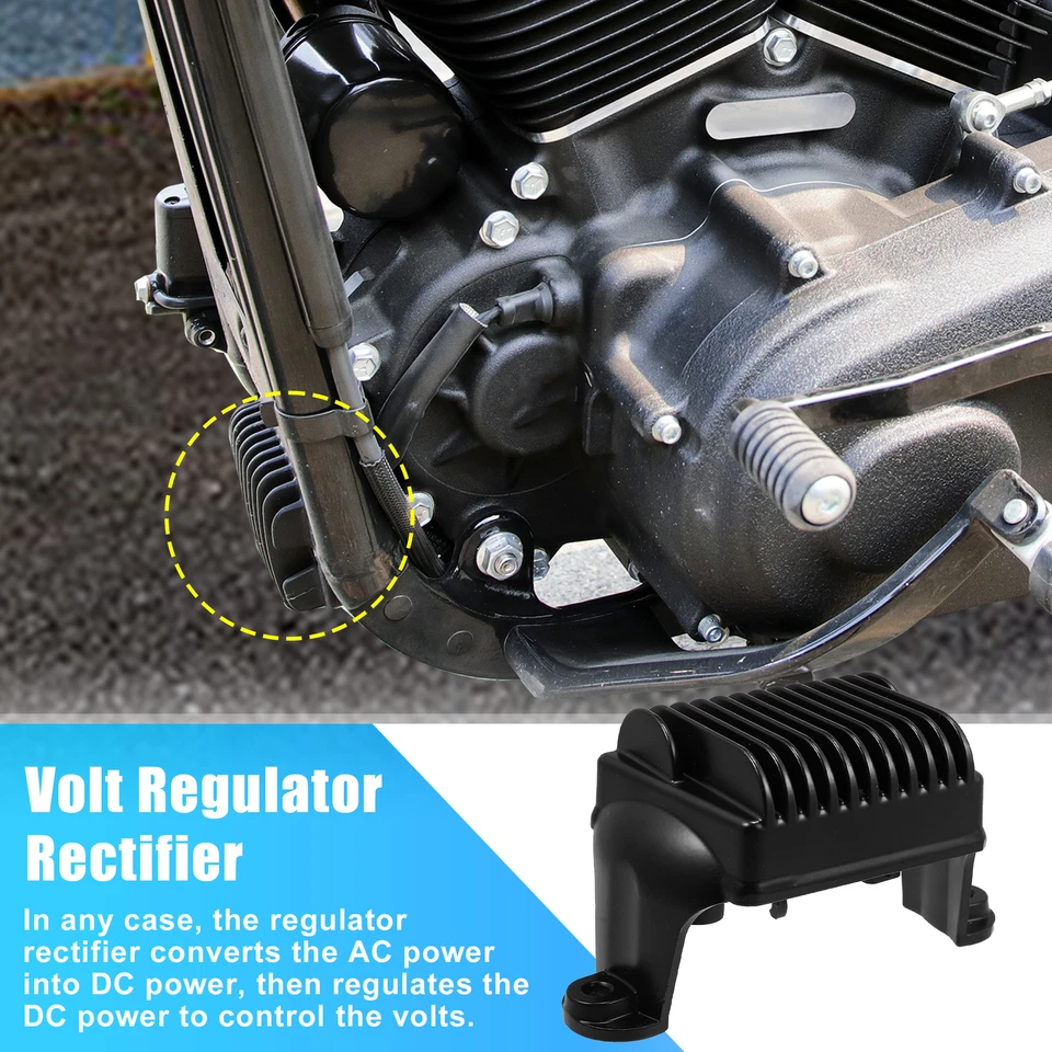 Paquete (1) 74505-09 regulador de voltaje rectificador para Harley-Davidson CVO 2014 Foto 3 de 4