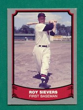 1988 Pacific Baseball Legends - #26 Roy Sievers Washington Senators