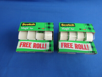 Scotch Magic 3M Tape 3/4 Inch x 325 Inches 8 Rolls Strong and Secure Disappears 