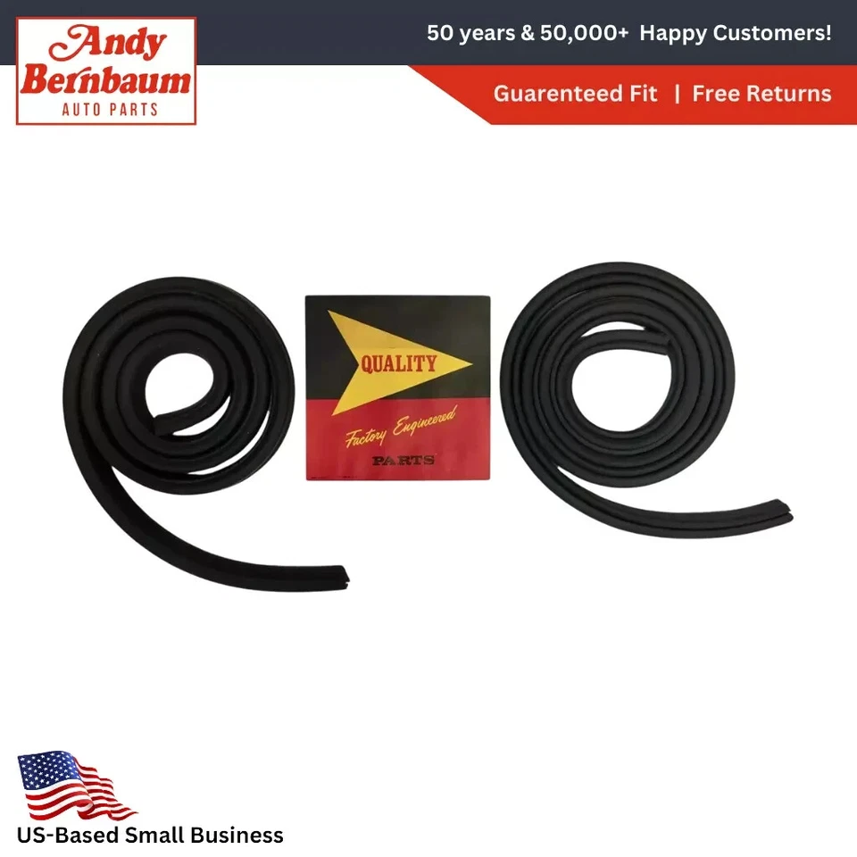 Trilho de teto rígido 4 portas Chrysler Imperial 1960-1966 tira meteorológica - Imagem 4 de 4