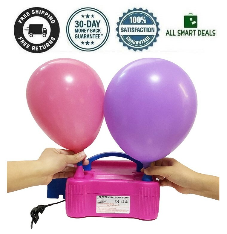 Maquina Para Inflar Globos Para Fiestas Eléctrica Decoración Fiesta Publicidad