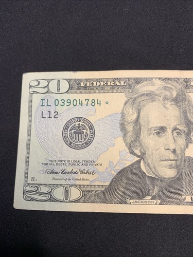*STAR NOTE*-2006 #03904784-US $20 Bill San Francisco Mint Mark! - Picture 2 of 7
