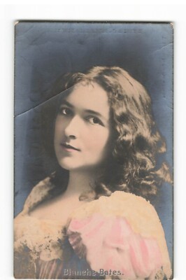 Blanehe Bates Fancy Lady - E. Frey & Co., Publishers New York VTG Postcard TM1.