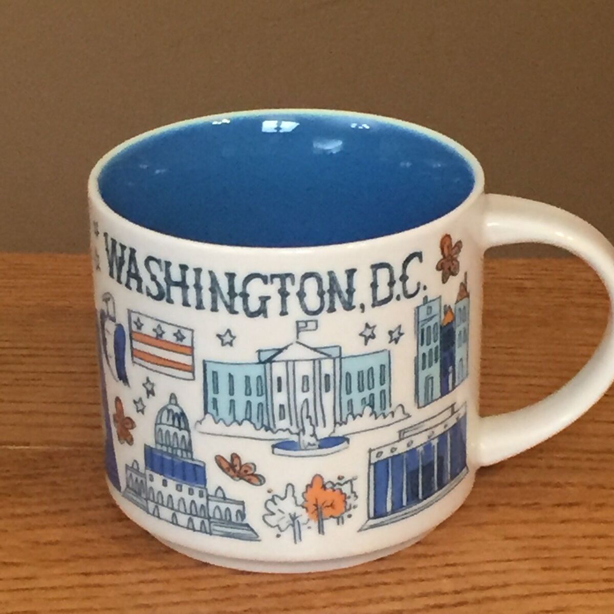 Starbucks Washington DC Mug Been There Series Across The Globe Collection  2018