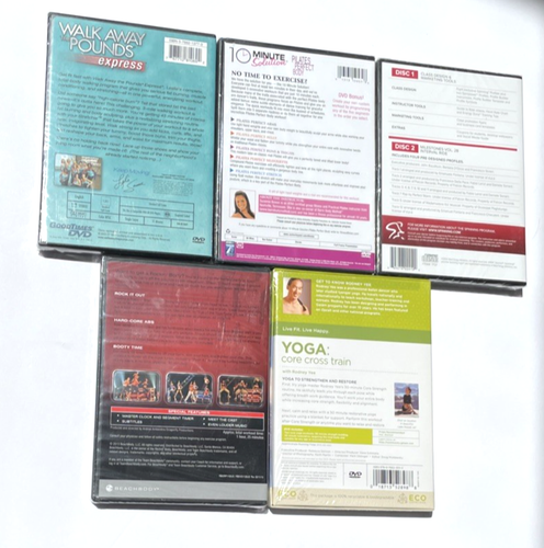 Exercise / Fitness 11 DVD Lot Yoga Pilates Hip Hop Abs + MORE New Sealed - Picture 5 of 5