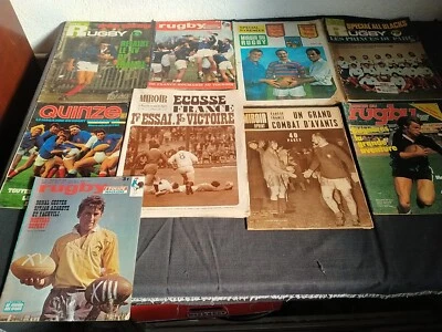 lot revues rugby Vintage livraison offerte !!!!!!!!!!!!!!!!!!!!! - Photo 1/4