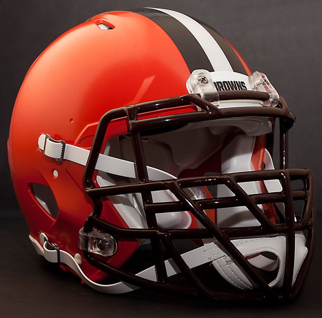 ***CUSTOM*** CLEVELAND BROWNS NFL Riddell Speed AUTHENTIC Football