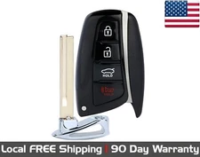 1x New Quality Replacement Proxy Key Fob Remote For 2013-2018 Hyundai Santa Fe