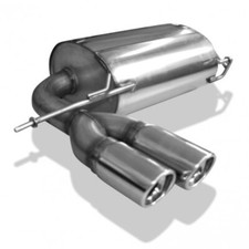 FOX Racinganlage ab Kat. VW Tiguan 5N 4motion 1.4l 2.0l TSI 2x80mm schräg