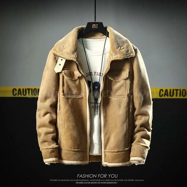 Mens jackets top with wool inside