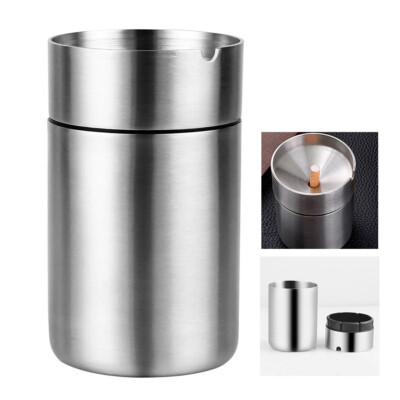 cigarette stub holder Jeuristic Ashtrays for Cigarettes Portable Pocket Ashtray Stainless steel. Stainless Steel Car Ashtray Smokeless