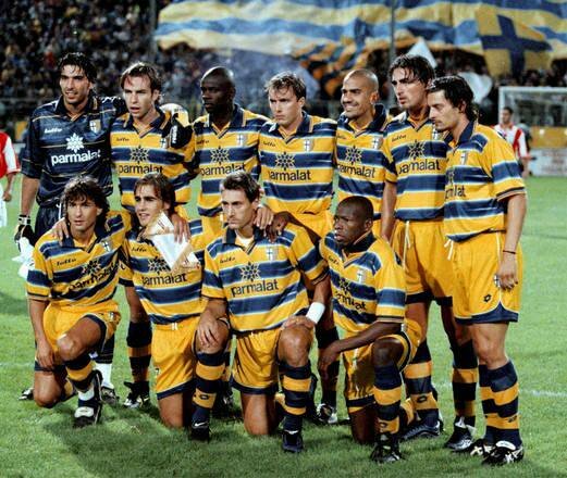 1998-99 PARMA GK S/S No.1 BUFFON 98-99 SERIE A jersey shirt | eBay