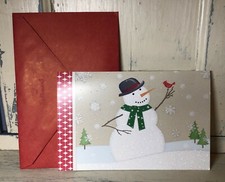 Lot of 33 Snowman Hallmark Holiday Season Greeting Cards w/ Envelopes Made USA