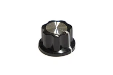 Fluted Metal Top Knob for Custom DIY Effects or Boss Pedals fits1/4" Knob Shaft