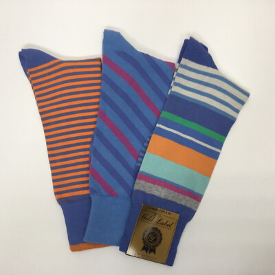 Roundtree & Yorke Gold Label Mens Dress Socks Cotton Blend Blue,SIZE:6-12.5  | eBay