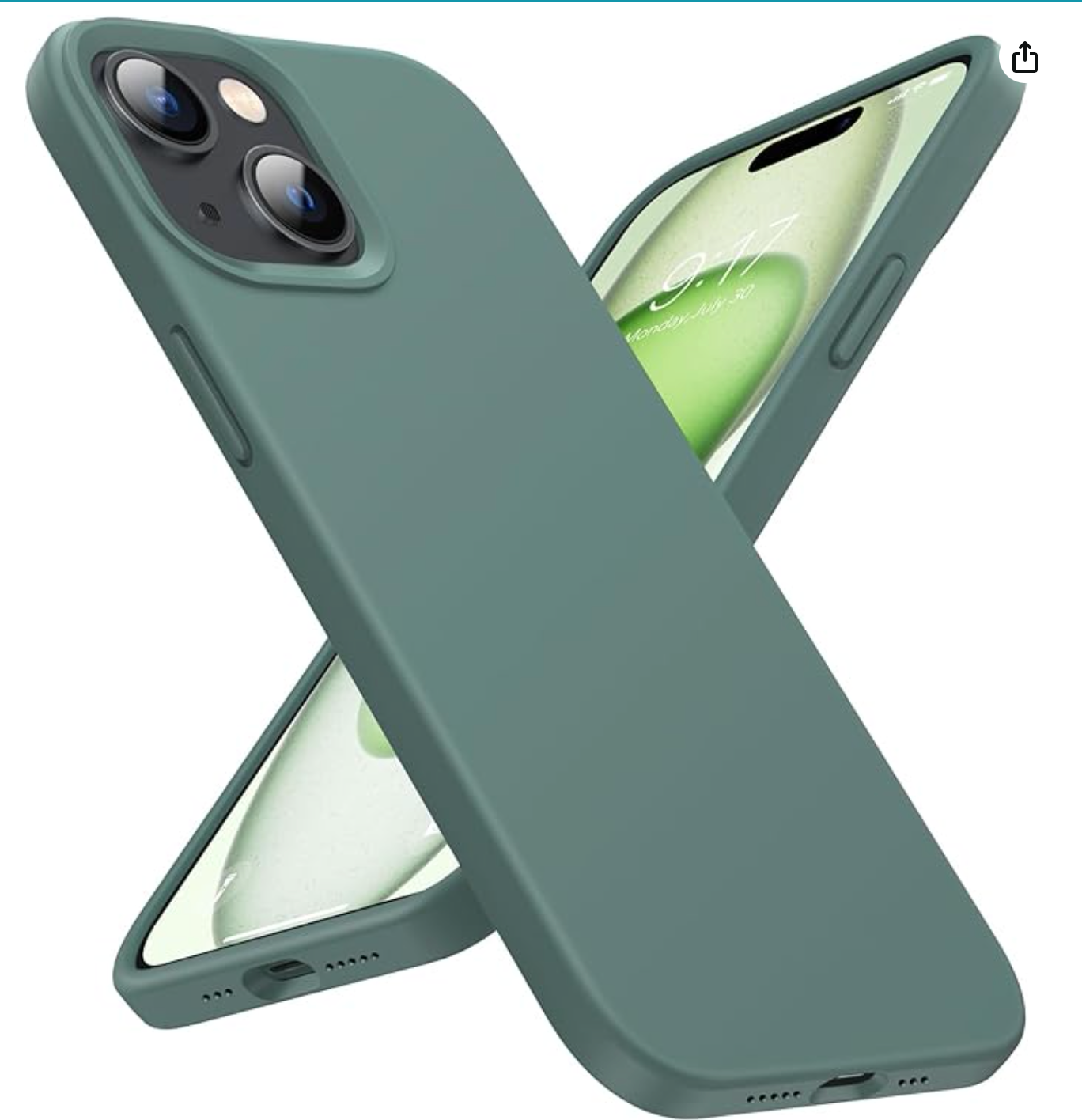 Designed for Iphone 15 Case, Silicone Phone Case [Military Grade Drop Protection-image