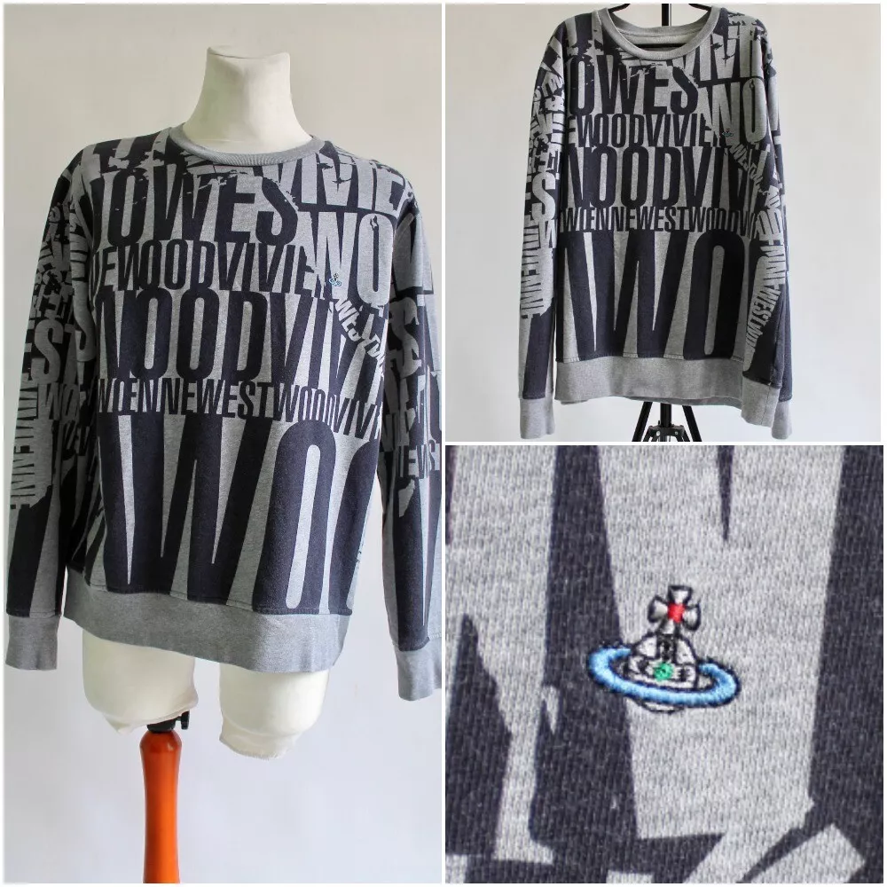 Vivienne westwood sweatshirt grey discount