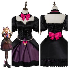 NEW halloween cosplay costume maid dress custom made
