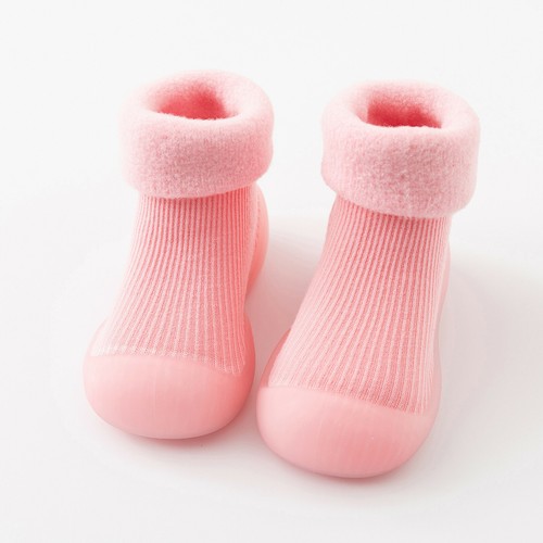 Kids Baby Girls Boys Toddler Anti-slip Slippers Socks Shoes Winter Warm Boots - Picture 17 of 19