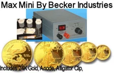 24k Gold Plating Kit, Gold plating machine, Includes Liquids