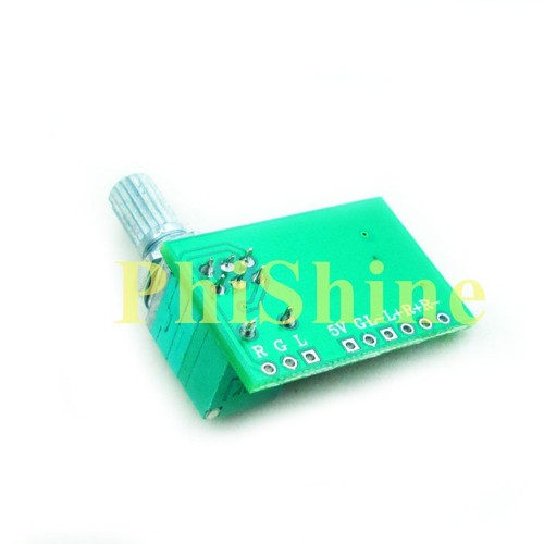 PAM8403 Super Mini 5V 3W*2 Digital Amplifier Board USB Powered Volume Control - Bild 2 von 2
