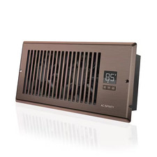 Airtap T4 120 CFM 4 In. X 10 In. Quiet Register Booster Fan with Thermostat Cont