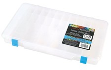 The Beadery Utility Box, 3-28 Compartments - Large Clear, Multi-Use Organizer