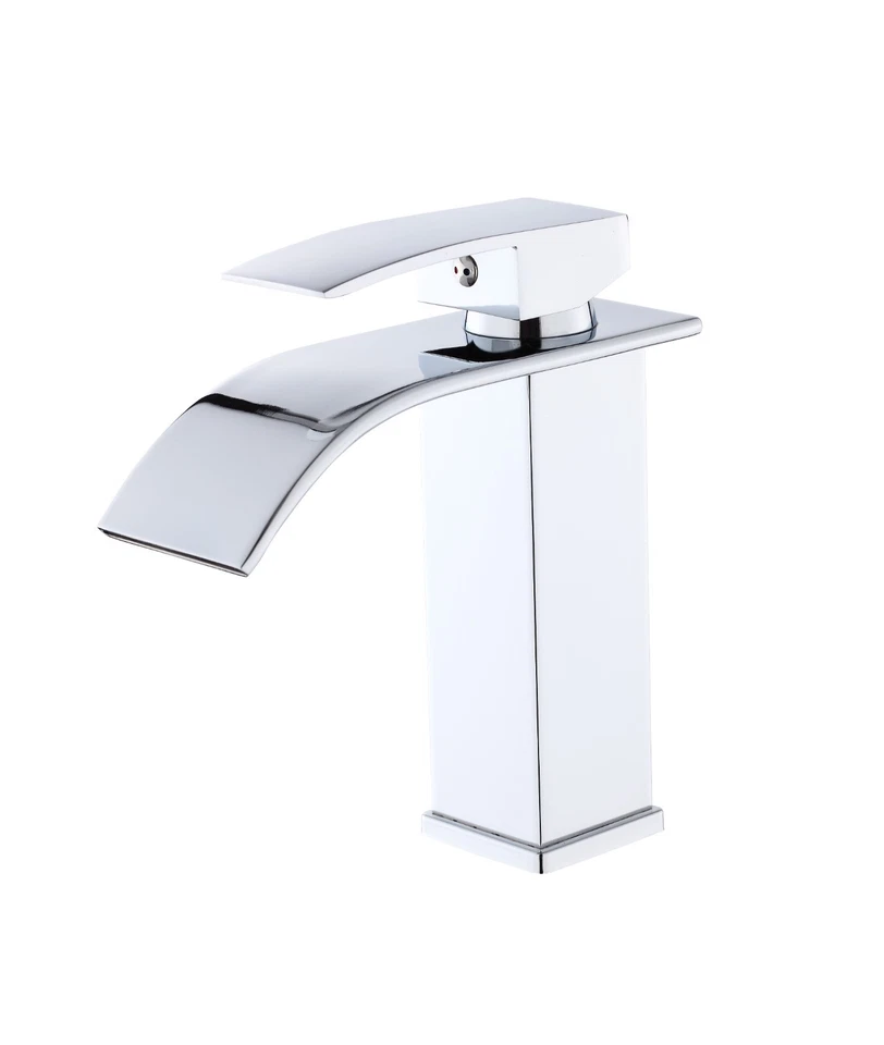Single Handle Bathroom Faucet Lavatory Faucet Stainless Steel Single Hole-TP - Image 2 of 4